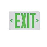 Indoor LED Exit Sign with 90-Minute Battery Backup – Green