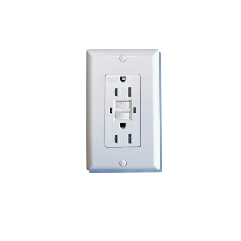 Tamper-Resistant Receptacle with 2 USB Charging Ports, 15A/20A