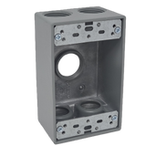 1-Gang Weatherproof Box, 5 Holes