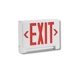 Architectural Combo Exit Sign – Red