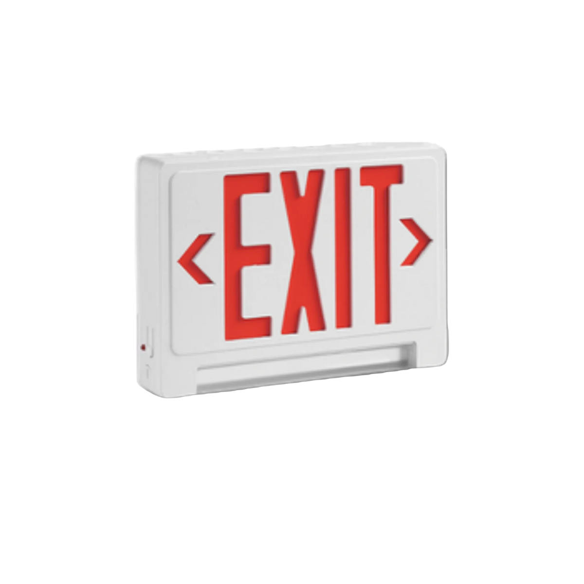Architectural Combo Exit Sign – Red