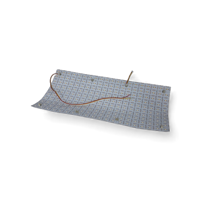 24V LED Sheet 245×500mm 2835 400 LEDs CRI90+