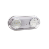 Wet Location Emergency Light – 2 x 1.2W LED Heads, 90-Minute Battery Backup